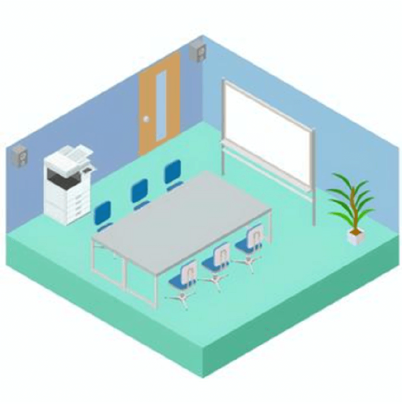 AIサービスはレンタルオフィスで運営している